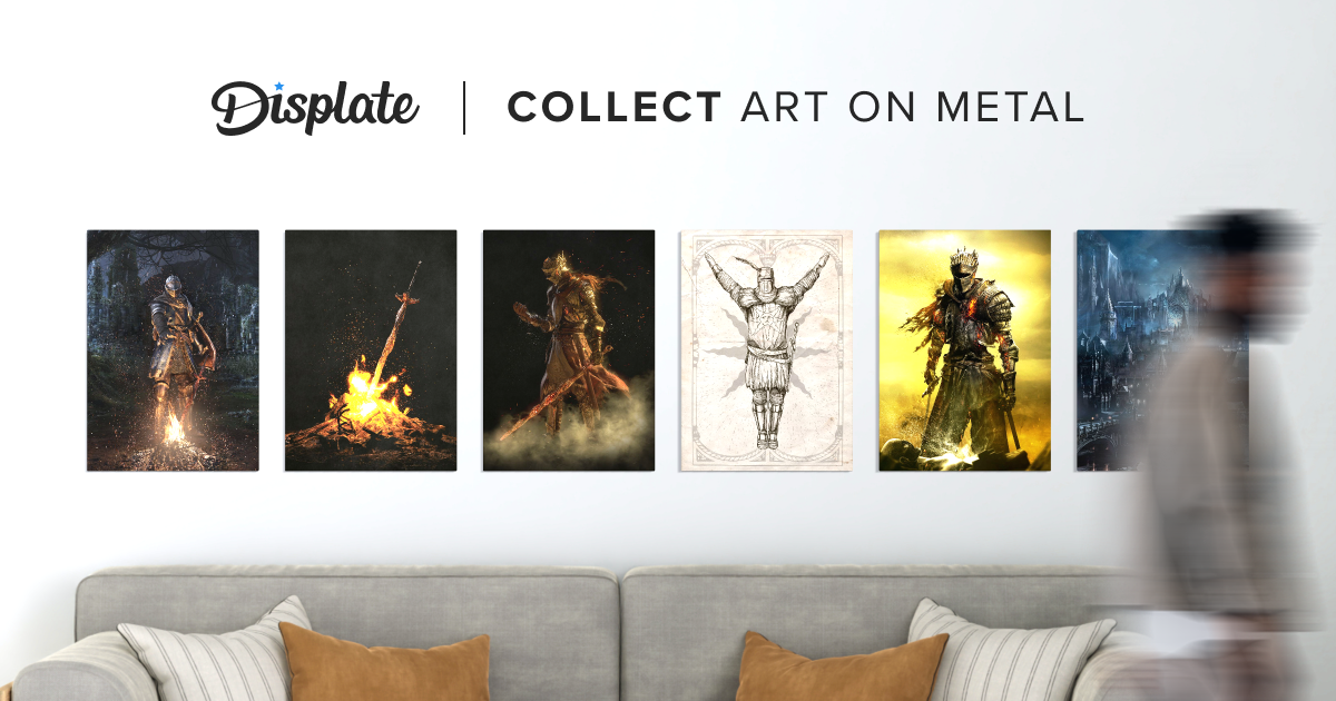 Dark Souls Limited Edition Displate (A Moments Reprise) SOLD OUT