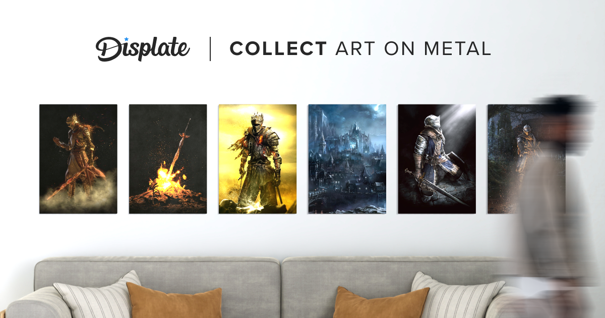 Displate Limited Edition - Dark Souls - A Moment's Respite
